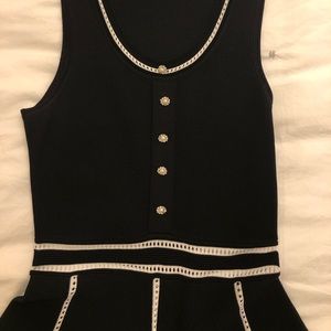 The Kooples dress with pearl button detail